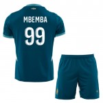Nogometni Dresovi Olympique de Marseille Mbemba 99 Dječji Gostujući 2024-25 Kratkih Rukava